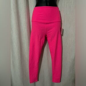 Beyond Yoga Spacedye High Waisted Midi Legging in Electric Pink